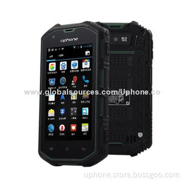 3G waterproof mobile phone, 4G+512MB, 0.3+5.0MP camera, 5" IPS touchscreenNew